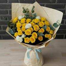 Букет цветов из:  Розы в Междуреченском