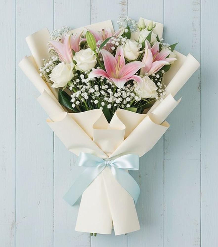 Букет цветов из: Лилии в Междуреченском