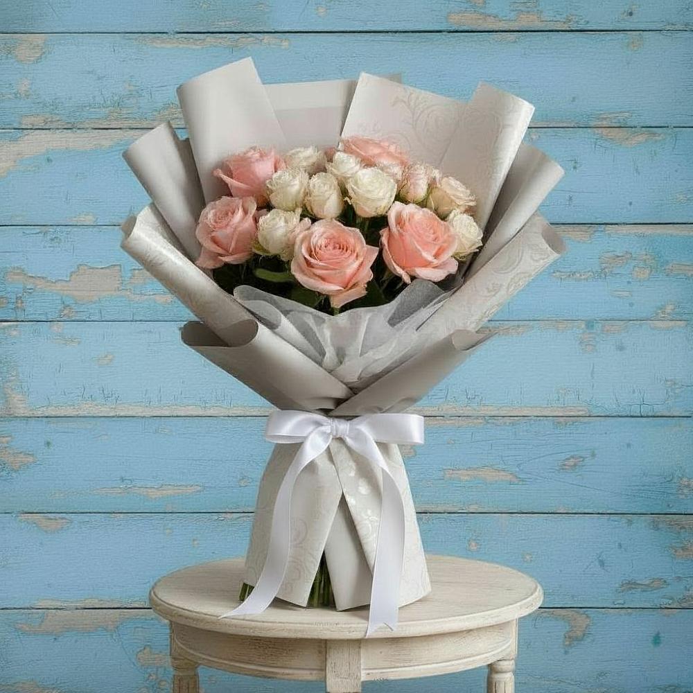 Букет цветов из: Розы в Междуреченском