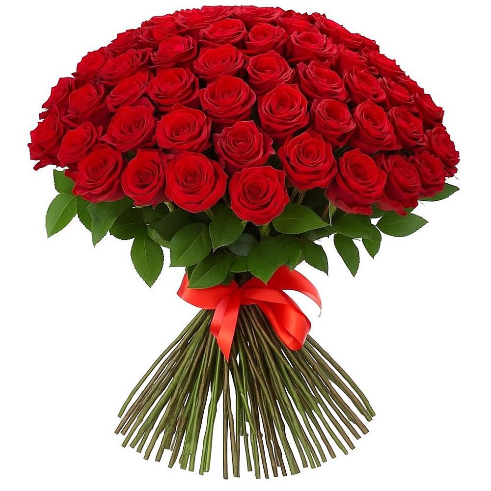 Букет Красные розы Блэк Меджик в Междуреченском