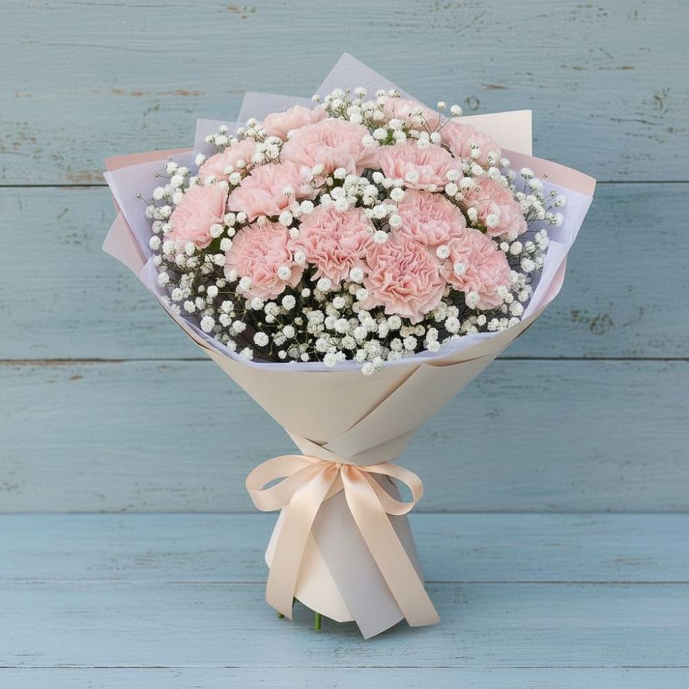 Букет цветов из: Гвоздики в Междуреченском