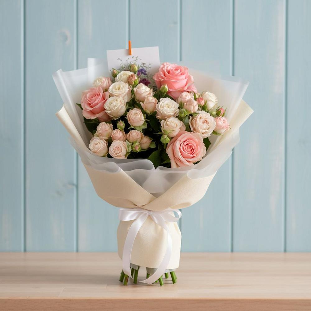 Букет цветов из: Розы в Междуреченском