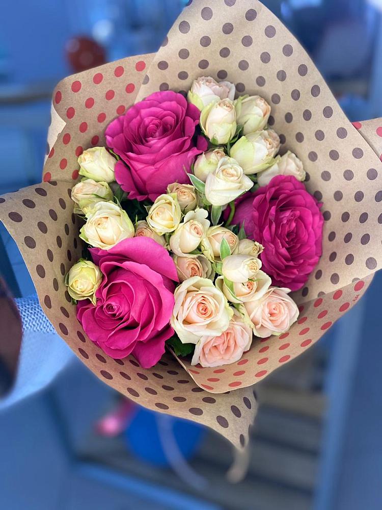 Букет цветов из: Розы в Междуреченском