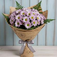 Букет цветов из:  Хризантемы в Междуреченском