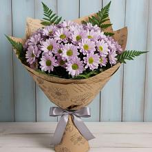 Букет цветов из:  Хризантемы в Междуреченском
