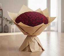Букет 101 Красная роза в Междуреченском