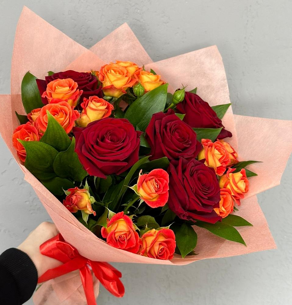 Букет Любовь и восторг в Междуреченском