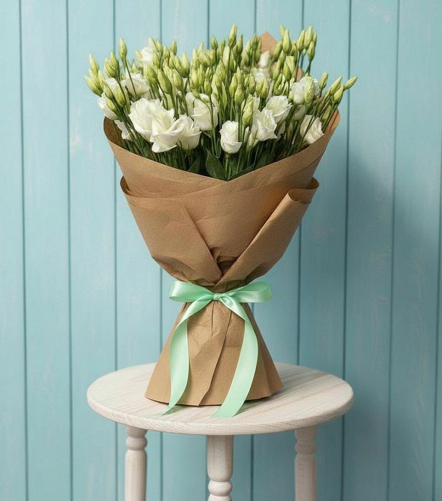 Букет цветов из: Лизиантусы в Междуреченском