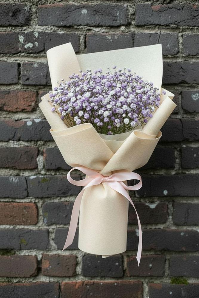 Букет цветов из: Гипсофила в Междуреченском