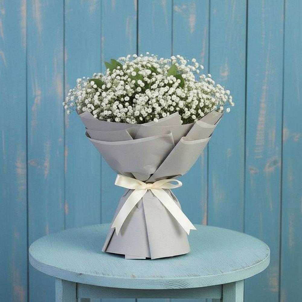 Букет цветов из: Гипсофила в Междуреченском