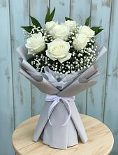 Букет цветов из:  Розы в Междуреченском