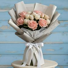 Букет цветов из:  Розы в Междуреченском