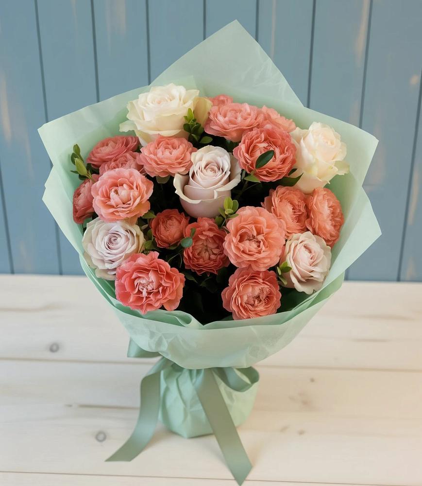 Букет цветов из: Розы в Междуреченском