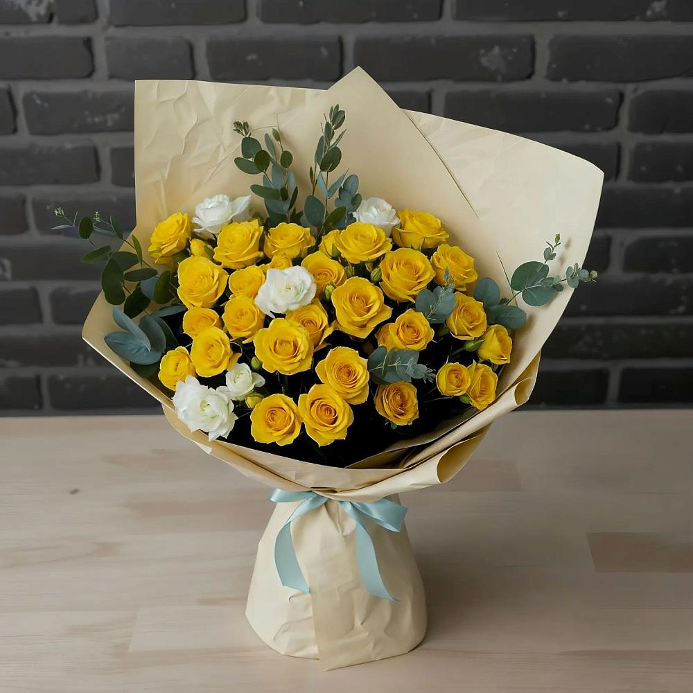 Букет цветов из: Розы в Междуреченском