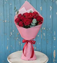 Букет цветов из:  Розы в Междуреченском