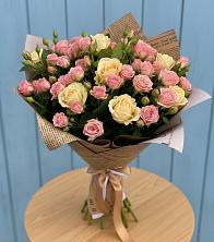 Букет цветов из:  Розы в Междуреченском