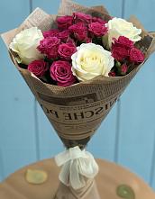 Букет цветов из:  Розы в Междуреченском