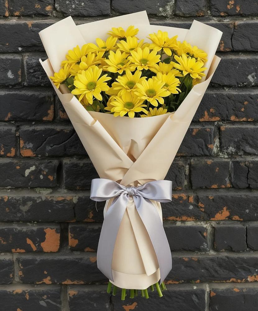 Букет цветов из: Хризантемы в Междуреченском