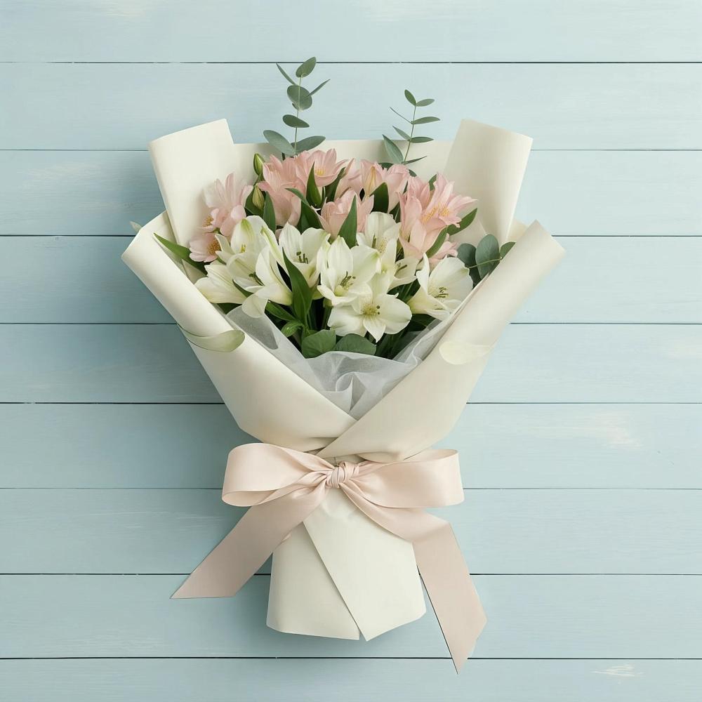 Букет цветов из: Альстромерии в Междуреченском