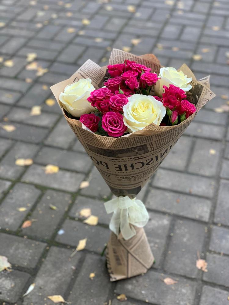 Букет цветов из: Розы в Междуреченском