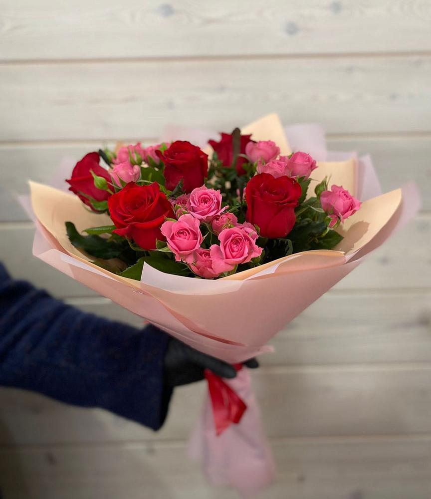 Букет цветов из: Розы в Междуреченском