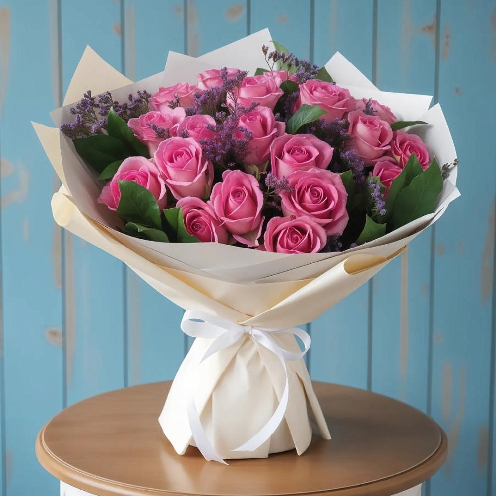 Букет цветов из: Розы в Междуреченском