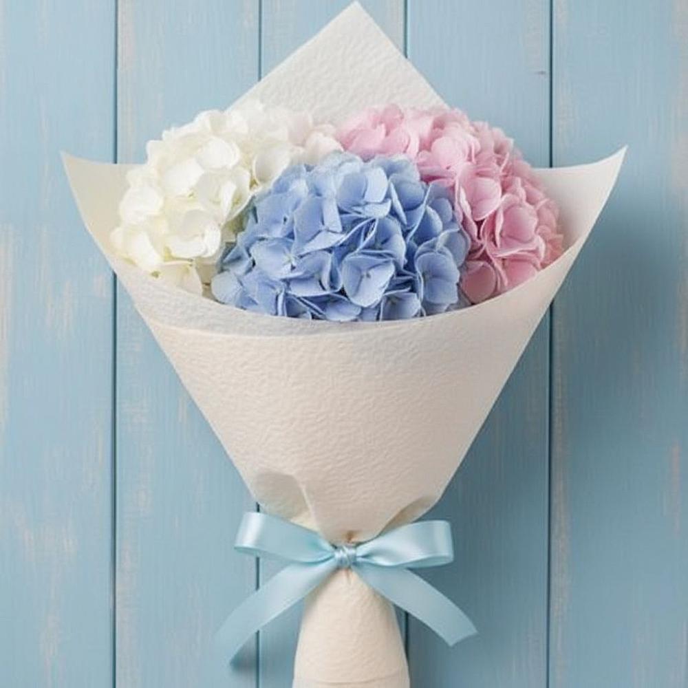 Букет цветов из: Гортензия в Междуреченском