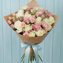 Букет цветов из:  Розы в Междуреченском